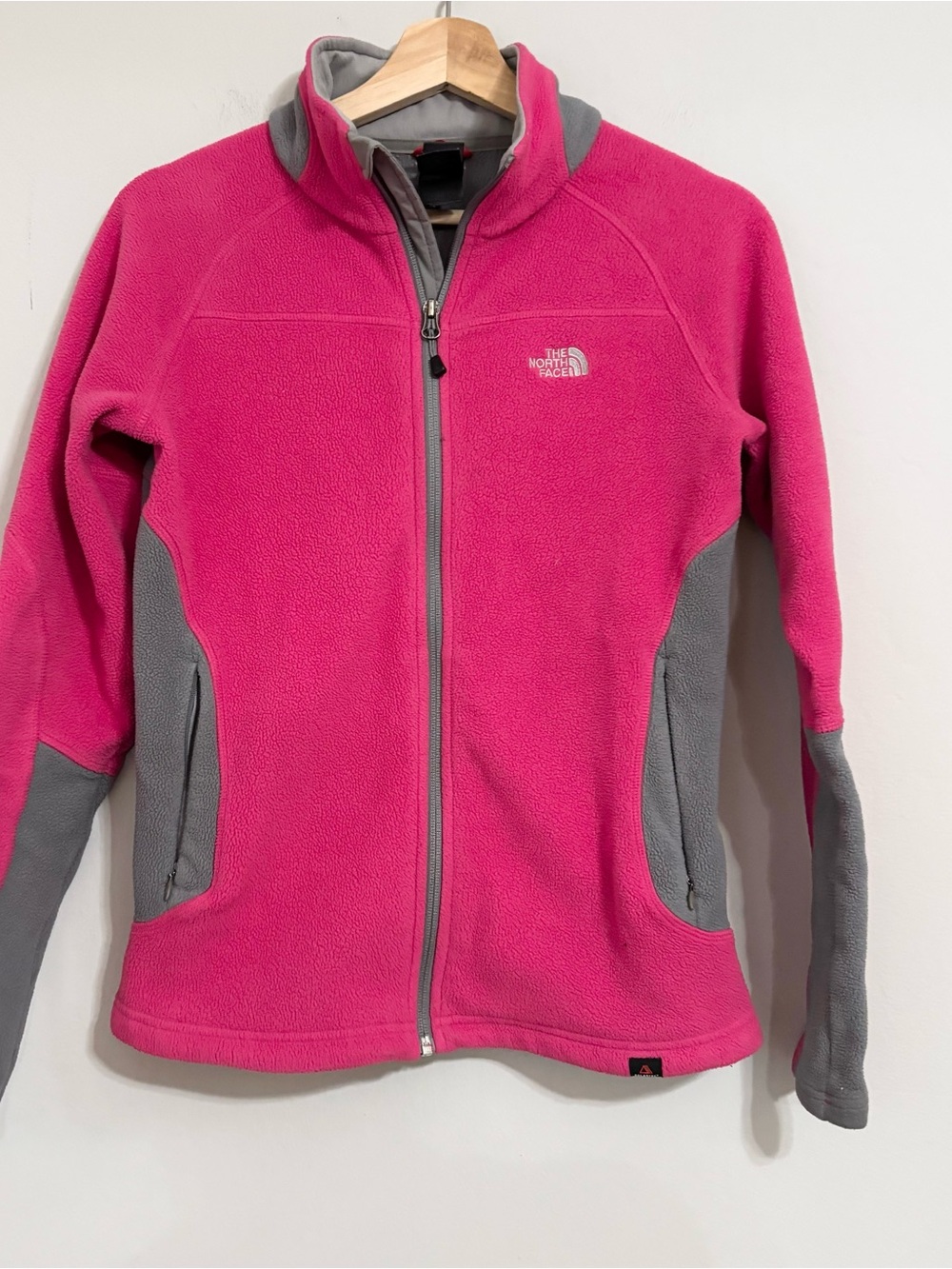 The North Face Pink Fleece Full Zip Jacket
